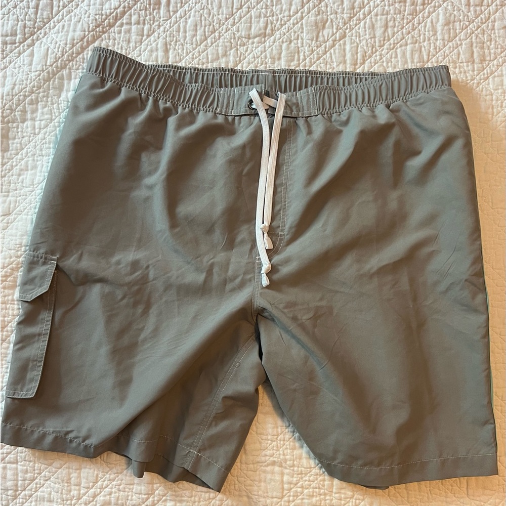 PMST105 - True Nation, Men’s, XXL, Gray board shorts